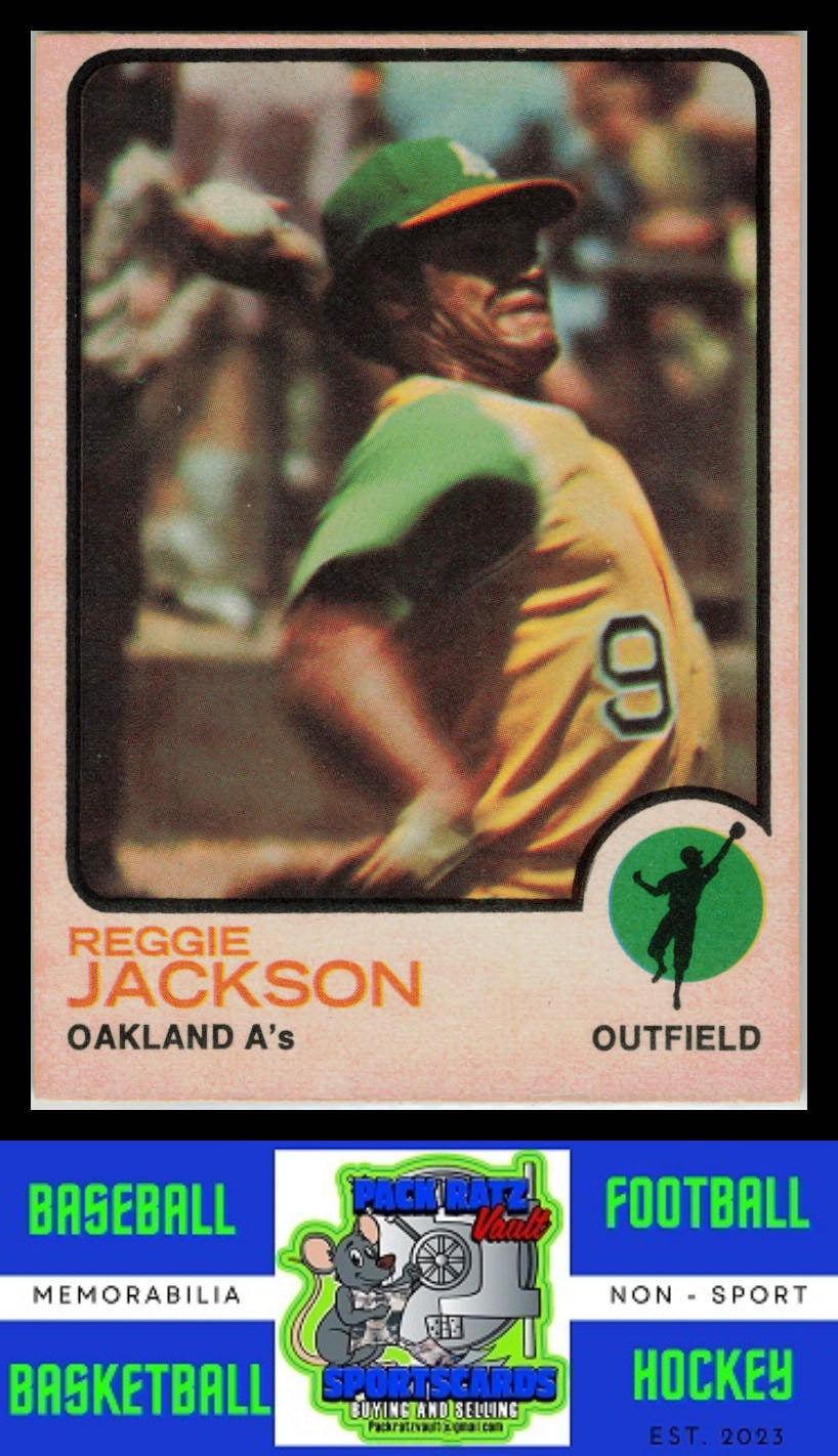 1973 Topps #255 Reggie Jackson VG/EX