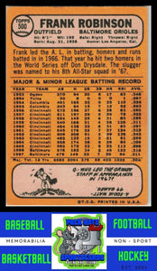 1968 Topps #500 Frank Robinson VG/EX