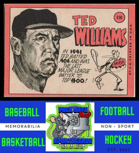 1969 Topps #650 Ted Williams VG/EX