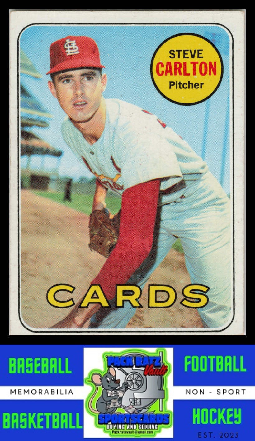 1969 Topps #255 Steve Carlton VG/EX