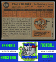 Load image into Gallery viewer, 1960 Topps #538 Frank Barnes VG / Light Crease