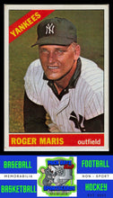 Load image into Gallery viewer, 1966 Topps #365 Roger Maris VG/EX