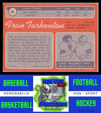 Load image into Gallery viewer, 1970 Topps #80 Fran Tarkenton VG