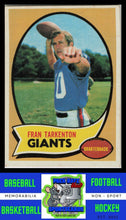 Load image into Gallery viewer, 1970 Topps #80 Fran Tarkenton VG