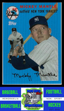 Load image into Gallery viewer, 2008 Topps #MMR-54 Mickey Mantle Mickey Mantle Blue NM