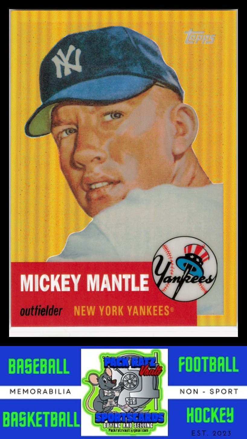 2008 Topps Chrome #MMR-53 Mickey Mantle Mickey Mantle Story Red Refractors NM