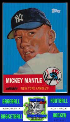 2008 Topps #MMR-53 Mickey Mantle Mickey Mantle Blue NM