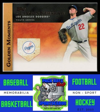 2012 Topps #GM-7 Clayton Kershaw Golden Moments EX