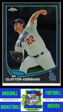 Load image into Gallery viewer, 2013 Topps Chrome #175a Clayton Kershaw Pitching VG/EX