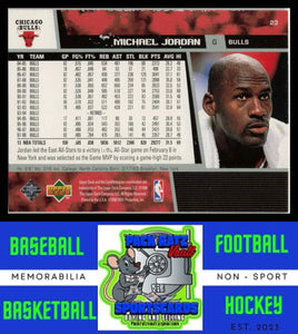 1998 Upper Deck Game Dated #23 Michael Jordan NM/M