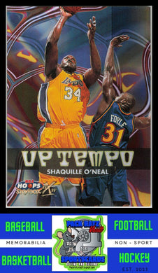 1999 Hoops Decade #3UT Shaquille O'Neal Up Tempo NM/M