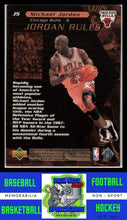 Load image into Gallery viewer, 1998 Upper Deck Ovation #J5 Michael Jordan Jordan Rules NM/M