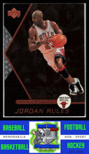 Load image into Gallery viewer, 1998 Upper Deck Ovation #J5 Michael Jordan Jordan Rules NM/M