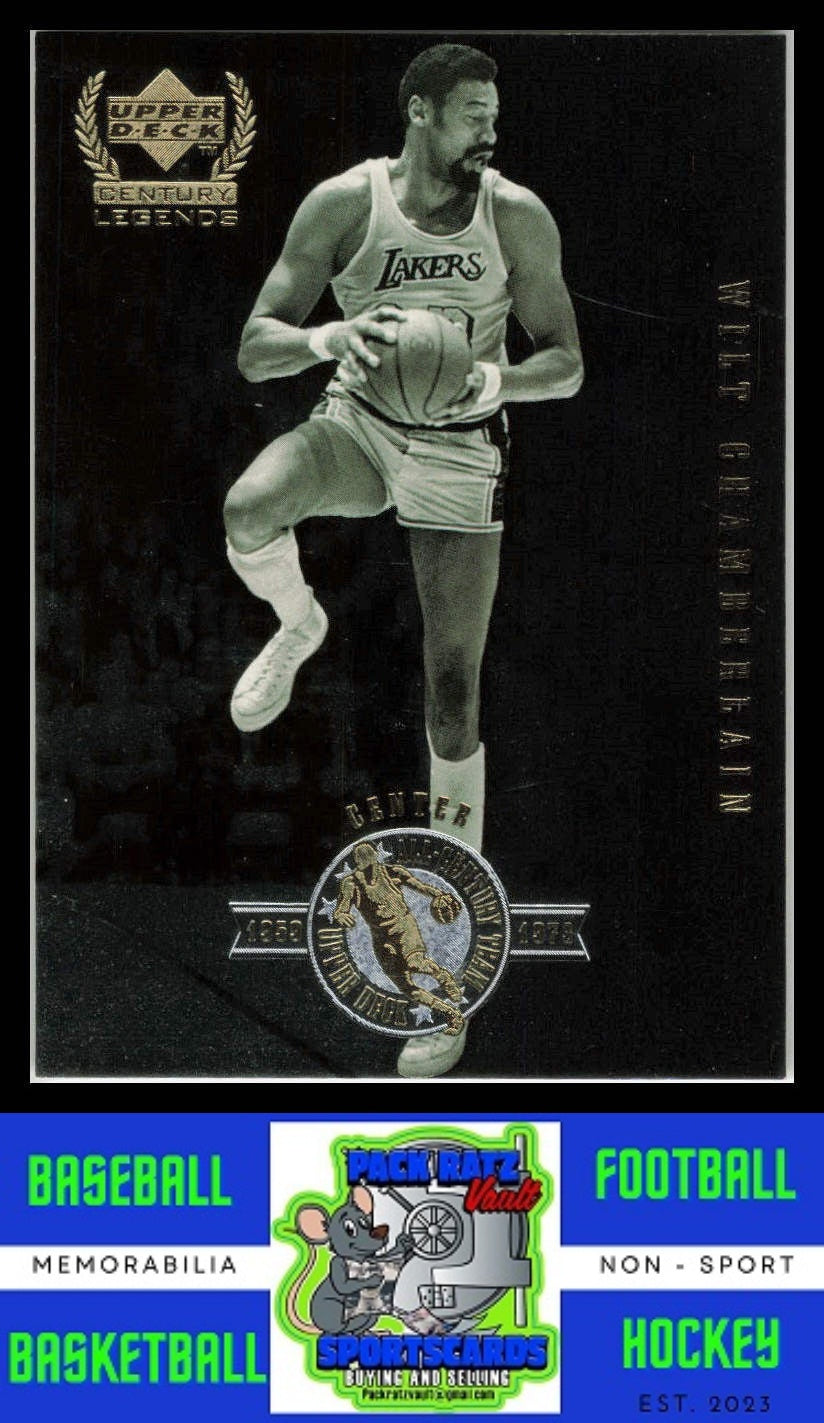 1999 Upper Deck Century Legends #A3 Wilt Chamberlain All-Century Team NM/M