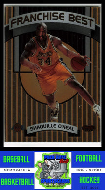 1998 Bowman's Best #FB6 Shaquille O'Neal Franchise Best NM/M