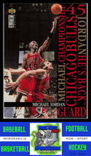 Load image into Gallery viewer, 1995 Collector&#39;s Choice #M1 Michael Jordan Jordan He&#39;s Back NM/M