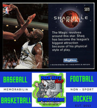 Load image into Gallery viewer, 1995 SkyBox #SU19 Shaquille O&#39;Neal Slammin&#39; Universe NM/M