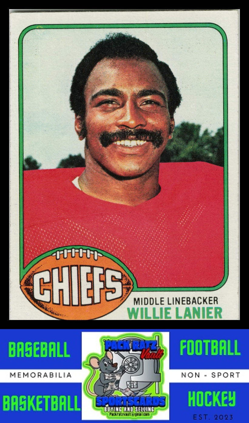 1976 Topps #24 Willie Lanier VG+