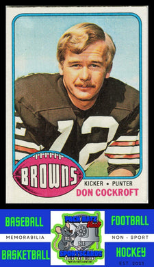 1976 Topps #23 Don Cockroft VG+