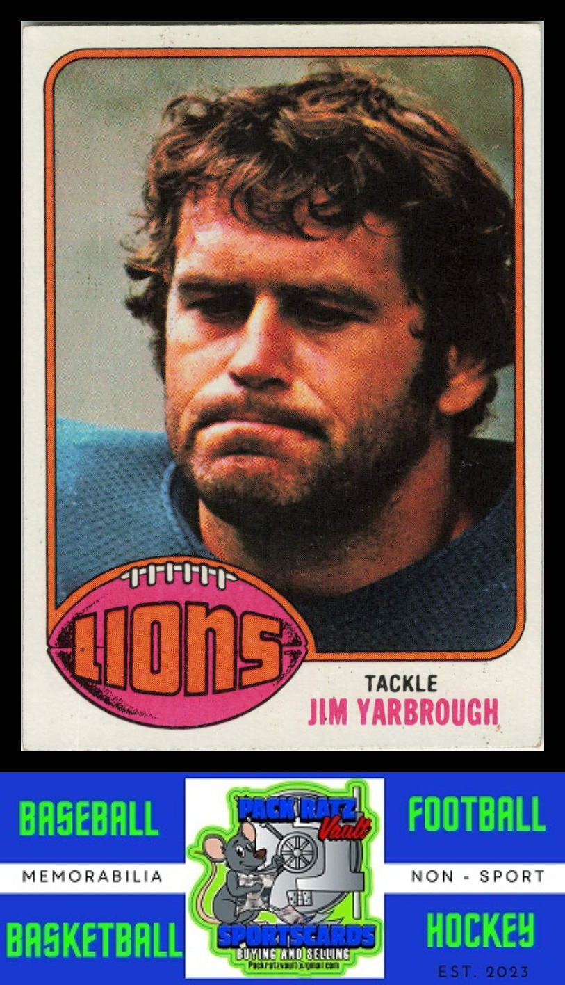 1976 Topps #21 Jim Yarbrough VG+