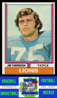 1974 Topps #24 Jim Yarbrough VG+