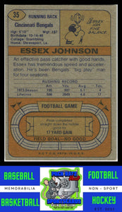 1974 Topps #35 Essex Johnson VG+