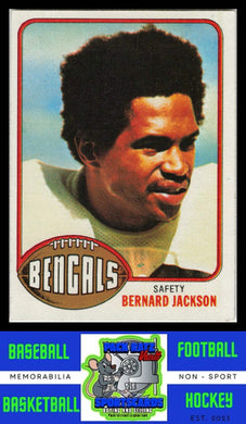 1976 Topps #449 Bernard Jackson VG+