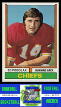 Load image into Gallery viewer, 1974 Topps #7 Ed Podolak VG+