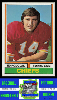 1974 Topps #7 Ed Podolak VG+