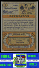 Load image into Gallery viewer, 1974 Topps #9 Pat Matson VG+