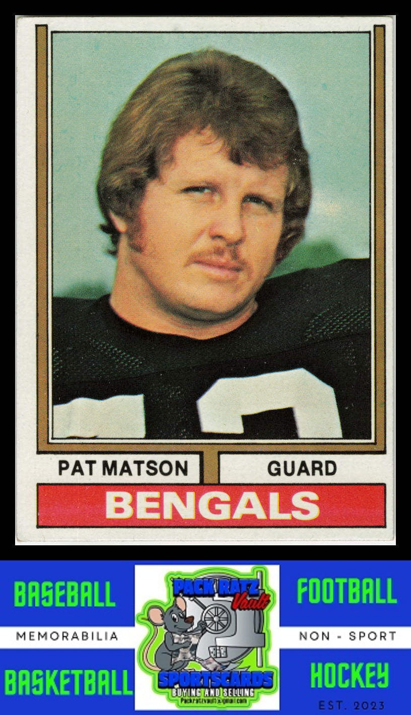 1974 Topps #9 Pat Matson VG+