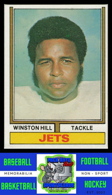 1974 Topps #15 Winston Hill VG+