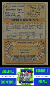 1974 Topps #21 Ben Hawkins VG+