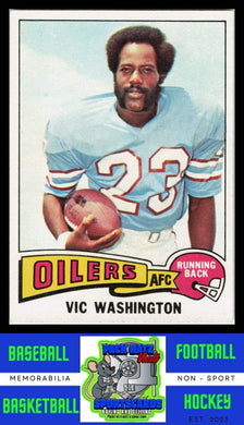 1975 Topps #83 Vic Washington VG+