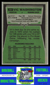 1975 Topps #83 Vic Washington VG+