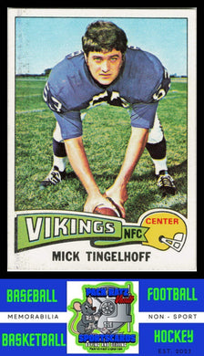 1975 Topps #84 Mick Tingelhoff VG+