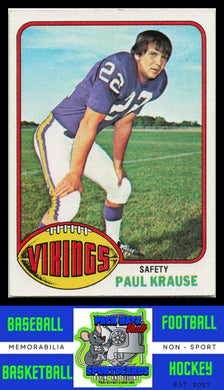 1976 Topps #65 Paul Krause VG+