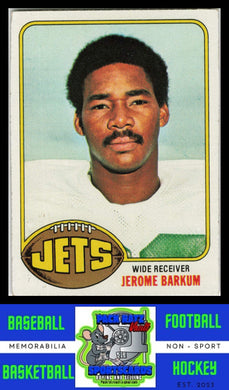 1976 Topps #63 Jerome Barkum VG+