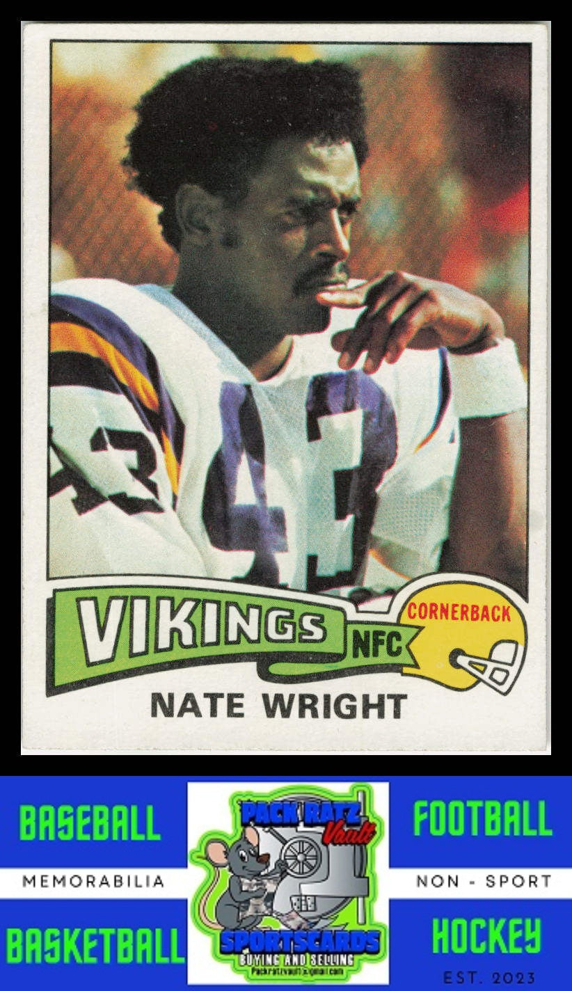 1975 Topps #130 Nate Wright VG+