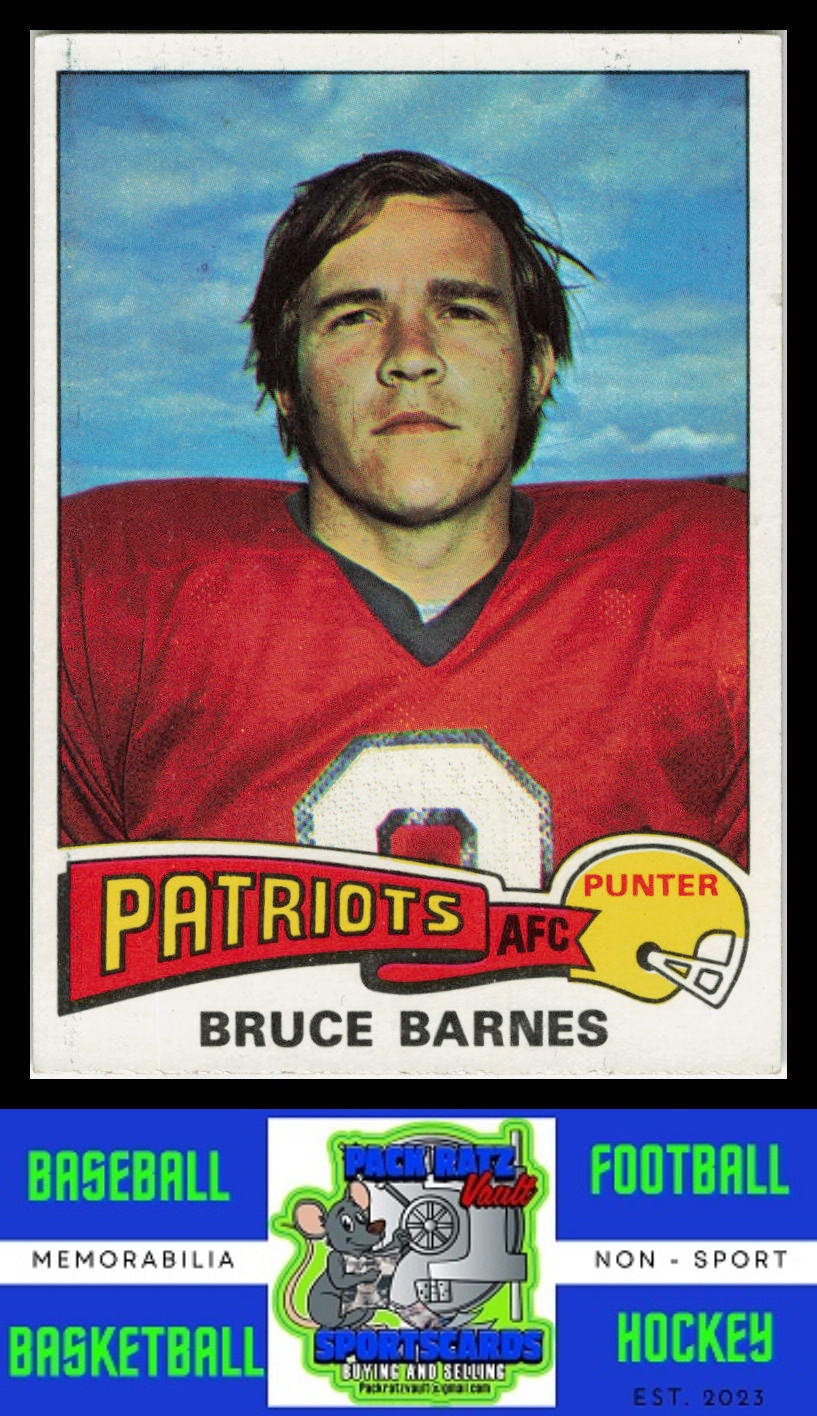 1975 Topps #129 Bruce Barnes VG+