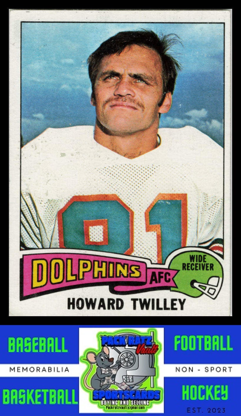 1975 Topps #128 Howard Twilley VG+