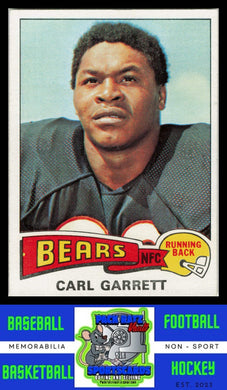 1975 Topps #126 Carl Garrett VG+