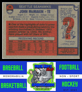 1976 Topps #66 John McMakin VG+