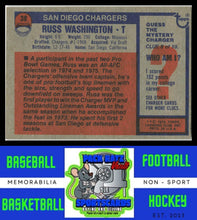 Load image into Gallery viewer, 1976 Topps #38 Russ Washington VG+