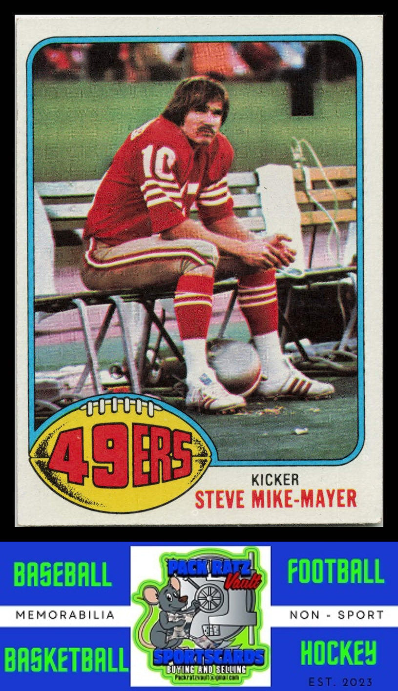 1976 Topps #58 Steve Mike-Mayer VG+