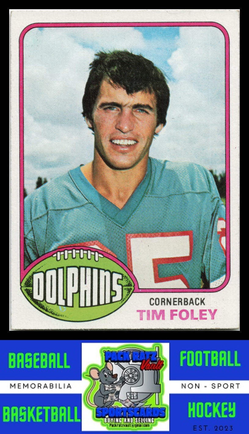 1976 Topps #72 Tim Foley VG+