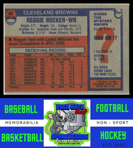 1976 Topps #45 Reggie Rucker VG+