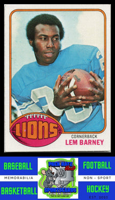 1976 Topps #43 Lem Barney VG+