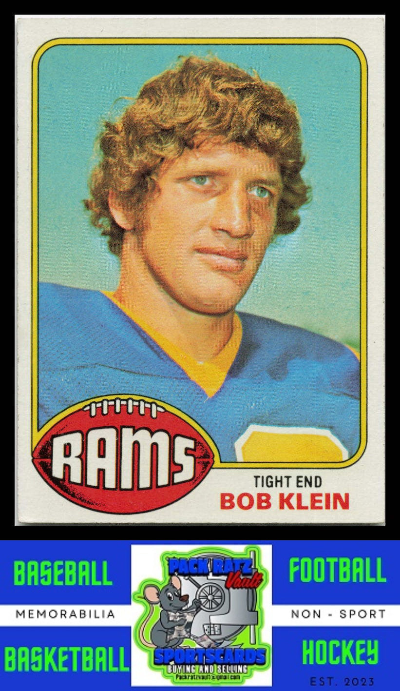 1976 Topps #42 Bob Klein VG+