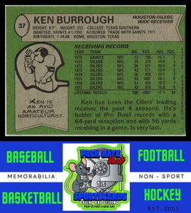 1978 Topps #37 Ken Burrough VG+